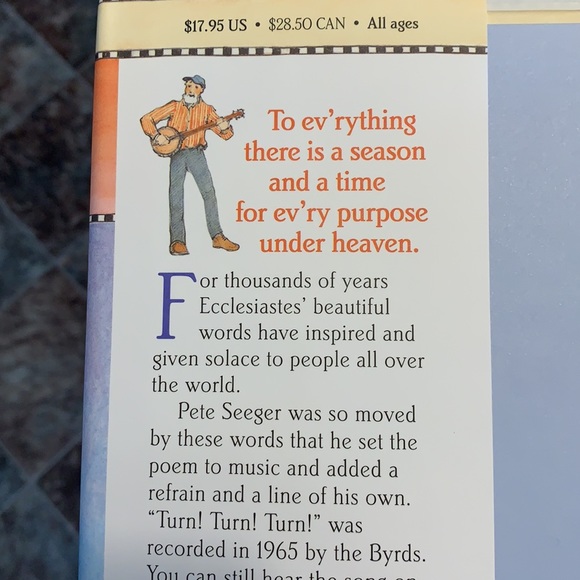 Music CD with book. Turn turn turn. Education - Picture 7 of 11